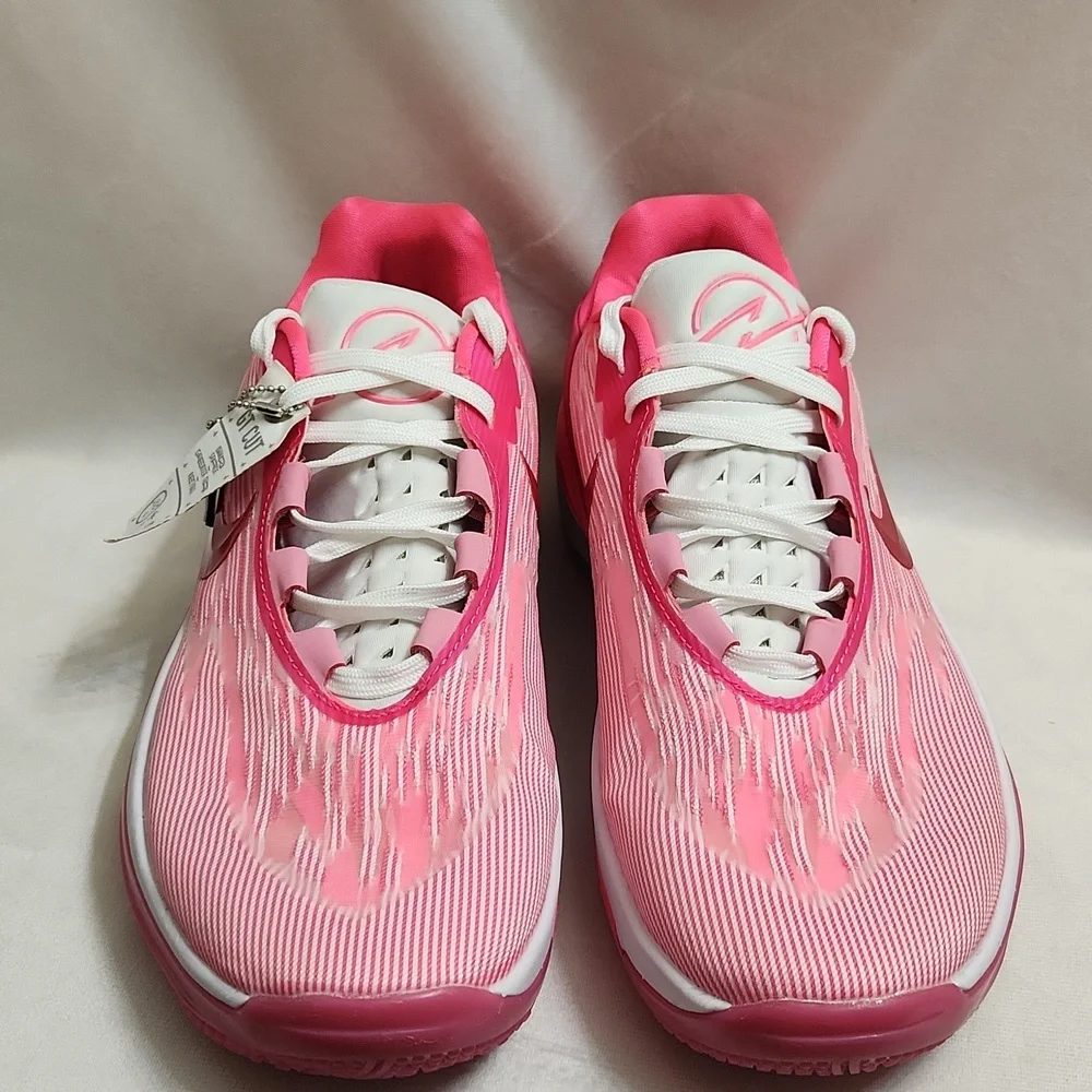 Nike Air Zoom GT Cut 2.0 Hyper Pink Fireberry Athletic Sneakers (W Size 8.5) - Picture 5 of 15